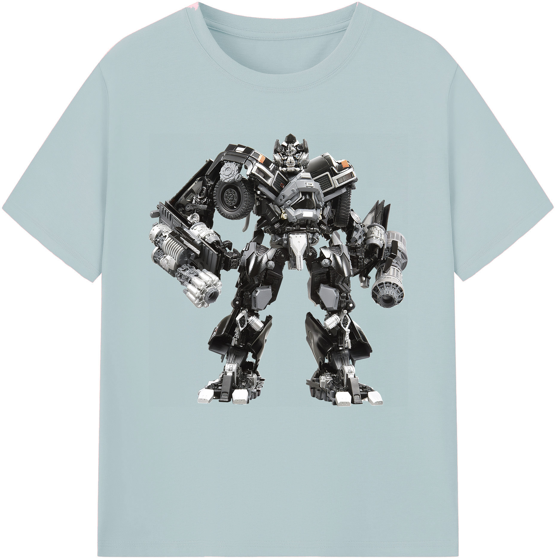 （画像用） Transformers トランスフォーマー 綿100％半袖Tシャツ（フロントプリント）